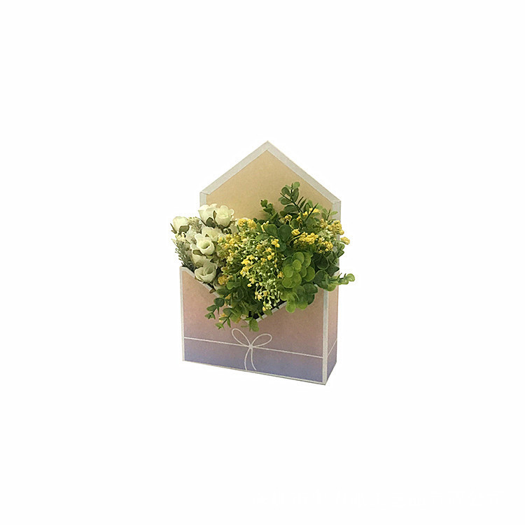 Caja Sobre para Ramos de Flores con Degradado de Color y Asa | EN STOCK | Estilo Moderno