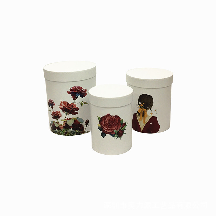 Juego de 3 Cubos Florales con Estampado Artístico | Diseño Exclusivo | EN STOCK | Para Mayoristas