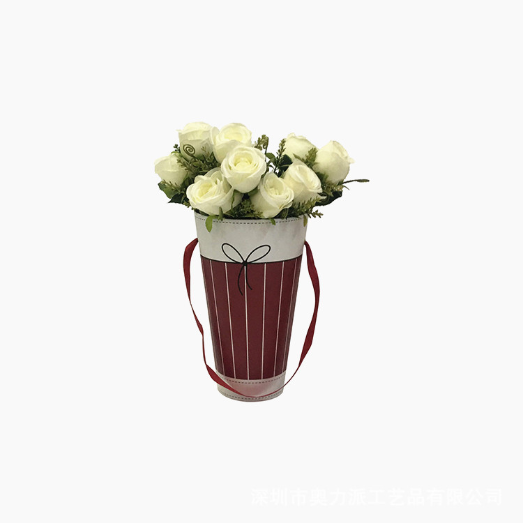 Cubeta Helado con Estampado Fresco para Flores | Diseño Moderno | EN STOCK | Para Mayoristas