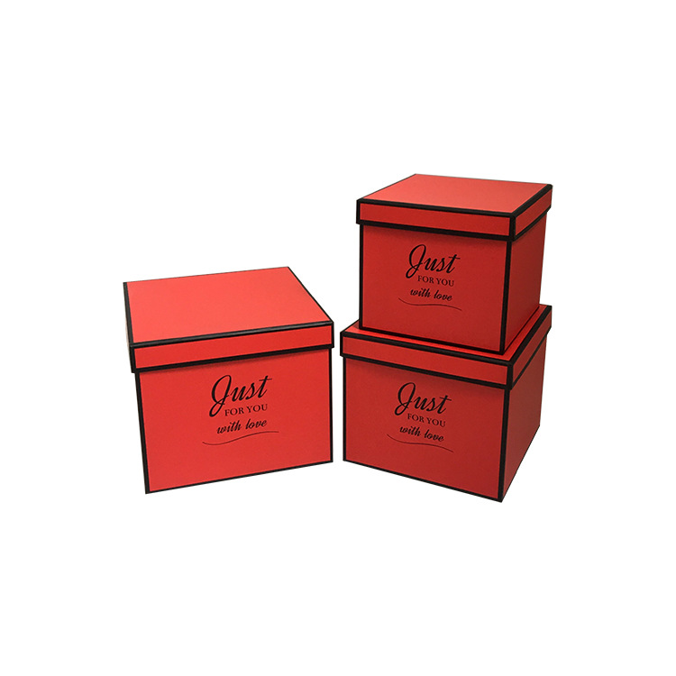 Juego de 3 Cajas Cuadradas Minimalistas | Fabricante Directo | Para Mayoristas