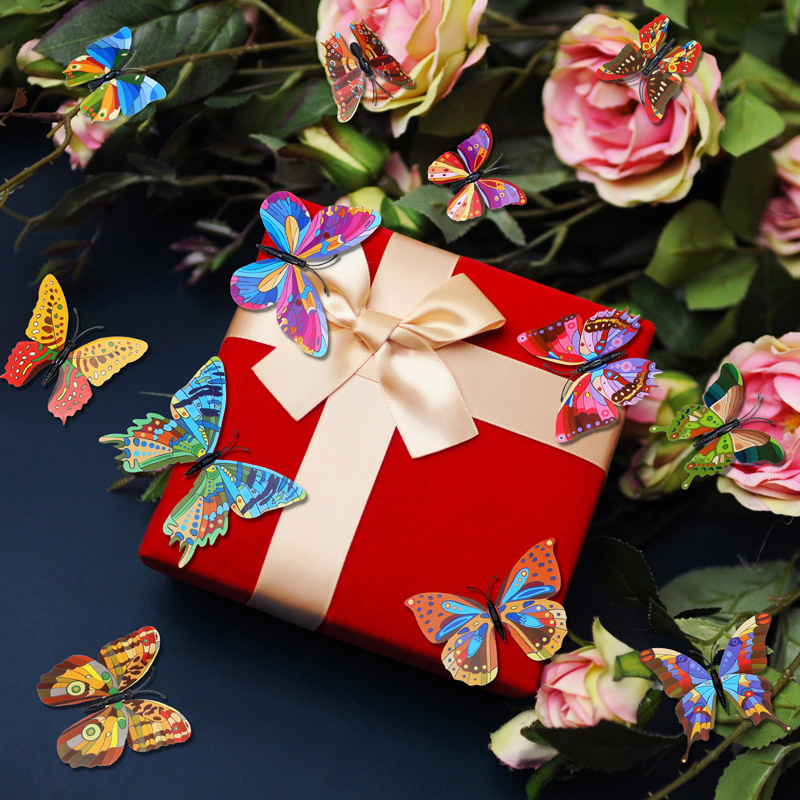 Lote de 12 Mariposas de PVC 3D para Amazon FBA - Decoración de Pared Ultra Realista para Hogar y Comercio - Producto en Tendencia para Mayoristas Internacionales