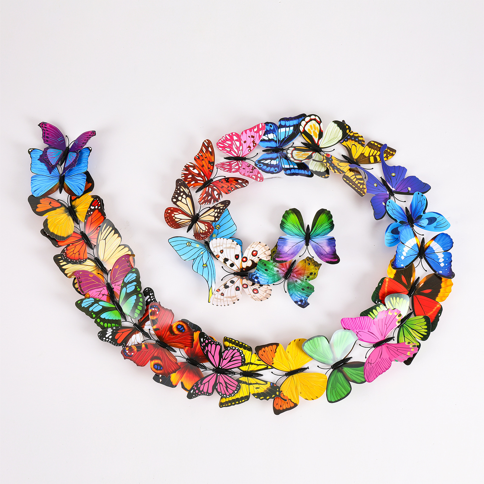 Mariposas Magnéticas 3D de una Capa para Nevera - Decoración de Hogar con PVC de Alta Calidad - Adhesivos Ultra Realistas para Superficies Metálicas - Para Mayoristas