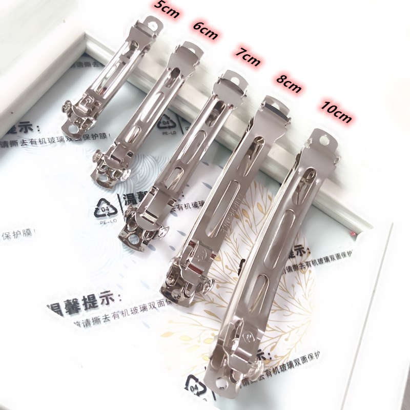 Pinzas de Resorte Coreanas Premium de 3 Piezas - Accesorios para Cabello de Acero Inoxidable