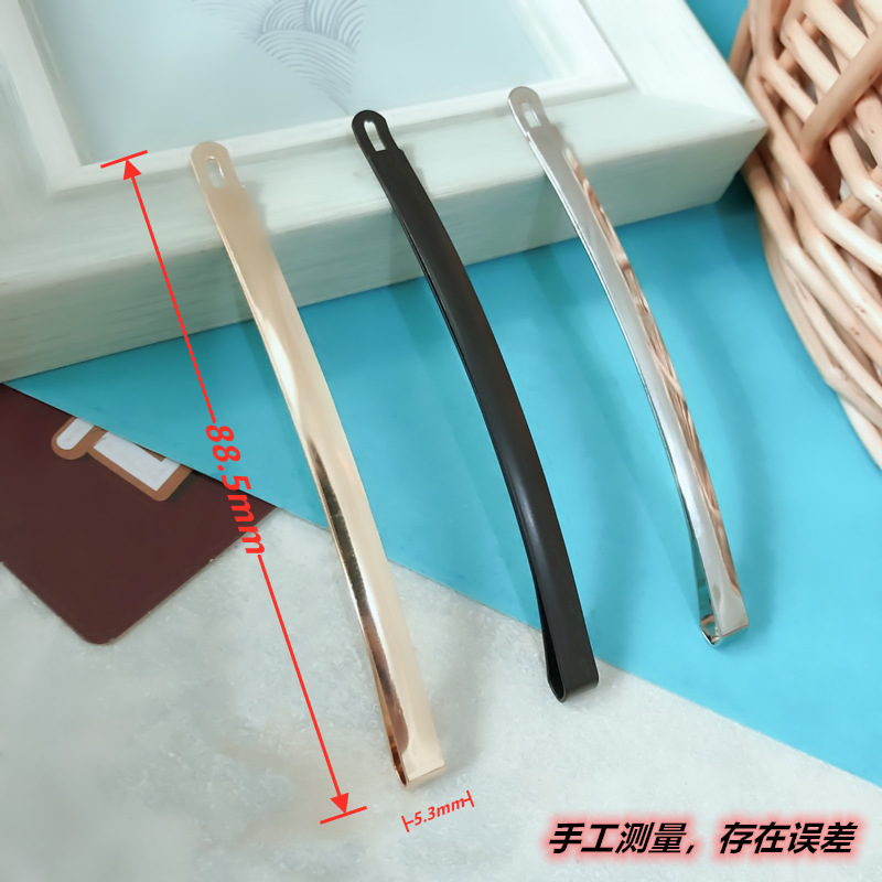 Pinzas Rectas Coreanas con Agujeros - Accesorios para Cabello con Letras Inglesas