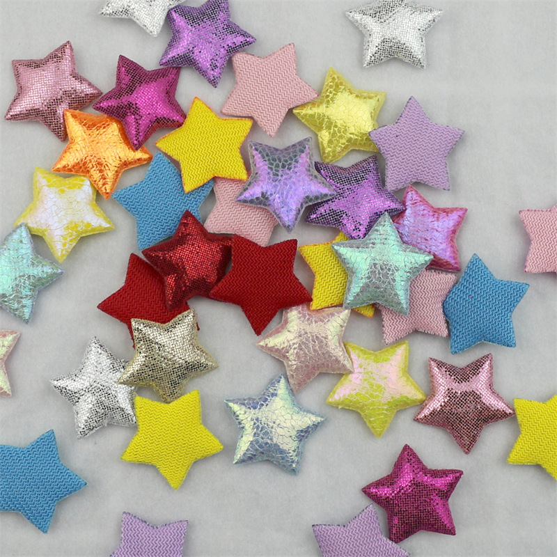 Estrellas Brillantes para Accesorios - Componentes con Acabado Luminoso para Fabricación de Accesorios de Pelo, Juguetes y Ropa - Proveedor Mayorista 