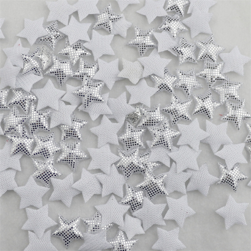 Estrellas Mini Brillantes de 1.3cm - Componentes para Fabricación de Accesorios de Pelo, Guantes, Calcetines y Manualidades - Proveedor Mayorista