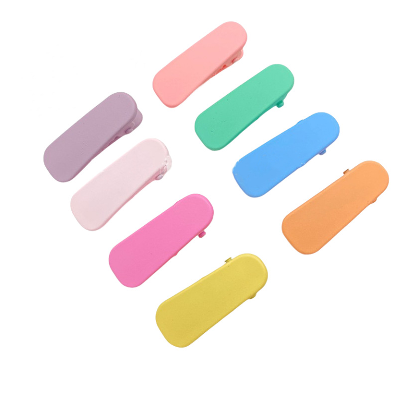 Pinzas de Pato Infantiles en Colores Pastel - Accesorios para Cabello con Esmalte Premium