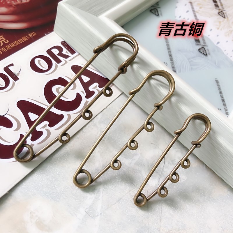 Broches de Seguridad Coreanos Premium - Alfileres de Solapa con Revestimiento Electrolítico