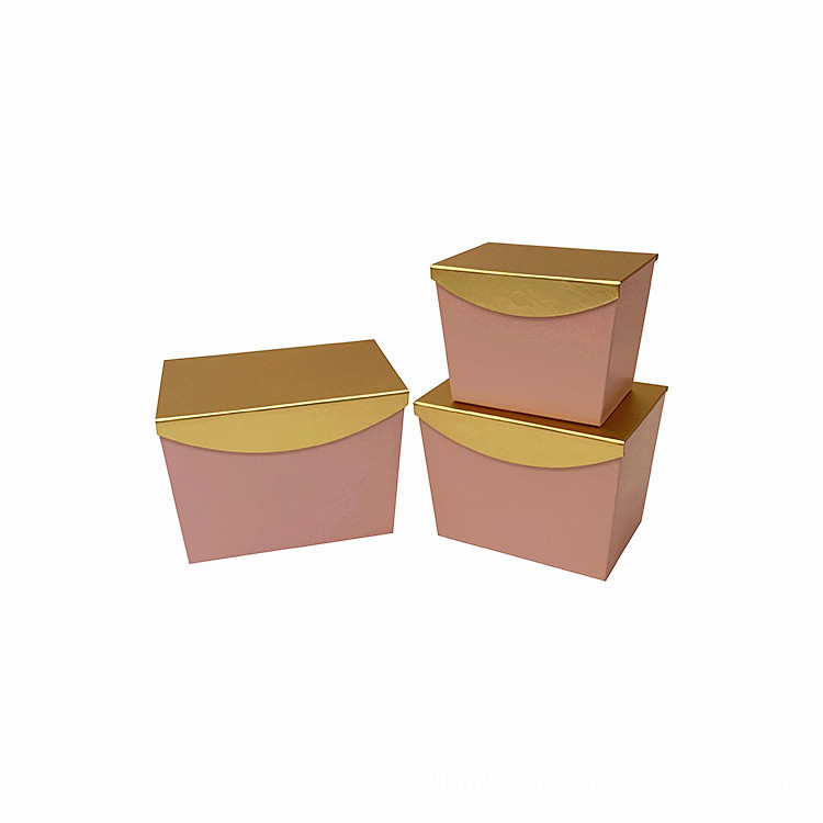 Juego de 3 Cajas Rectangulares con Tapa Abatible y Stock Inmediato Olipai - Para Flores, Regalos y Detalles - Venta al por Mayor para Importadores y Mayoristas