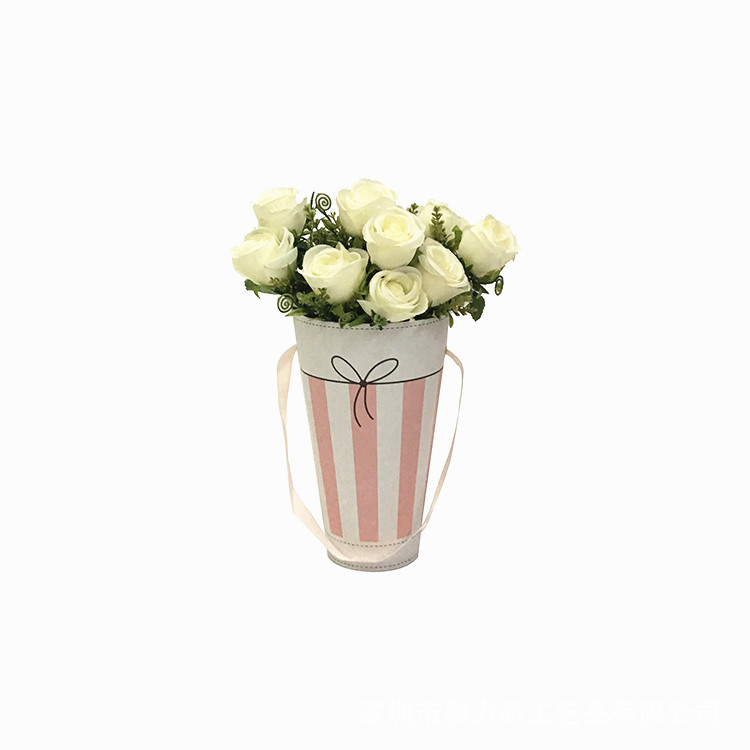 Cubeta Helado con Estampado Fresco para Flores | Diseño Moderno | EN STOCK | Para Mayoristas