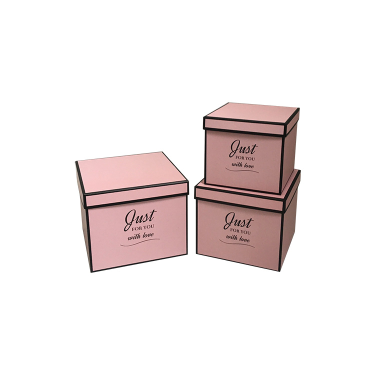 Juego de 3 Cajas Cuadradas Minimalistas | Fabricante Directo | Para Mayoristas