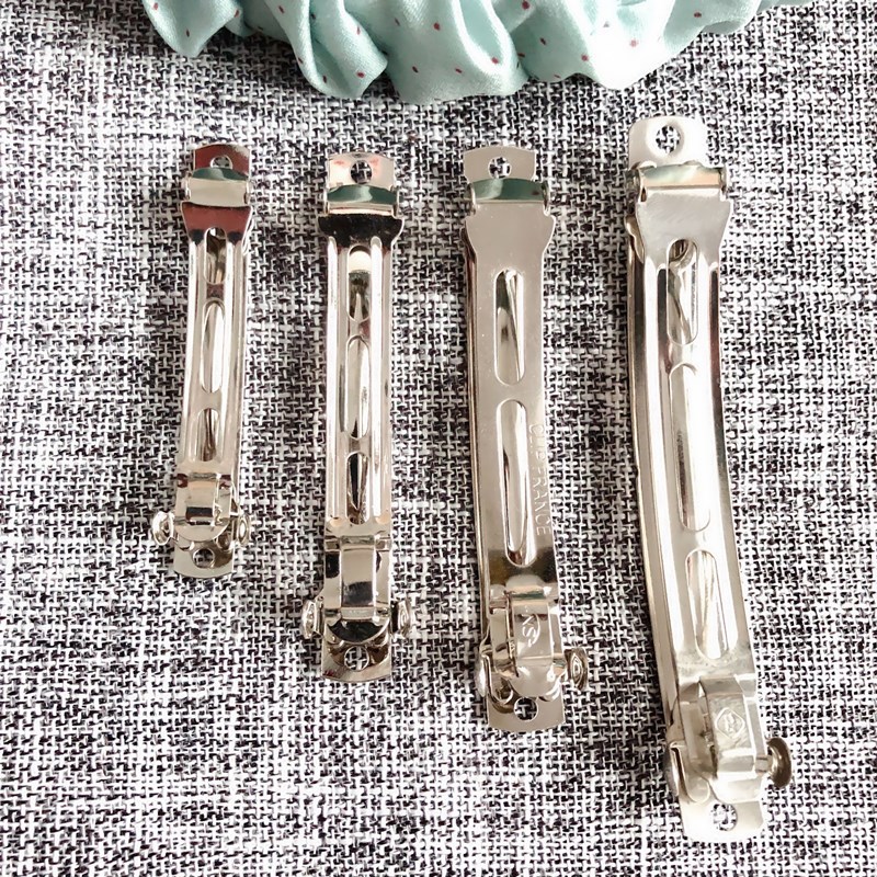 Pinzas de Resorte Coreanas Premium de 3 Piezas - Accesorios para Cabello de Acero Inoxidable