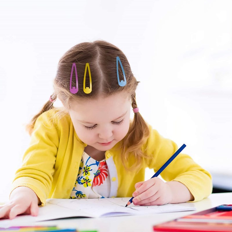 Set de Broches BB Macaron de 5CM - Pinzas en Forma de Lágrima con Esmalte de Alta Calidad