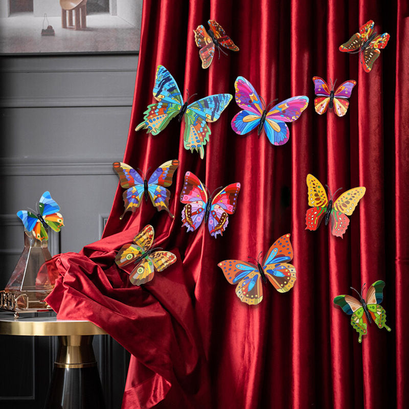 Lote de 12 Mariposas de PVC 3D para Amazon FBA - Decoración de Pared Ultra Realista para Hogar y Comercio - Producto en Tendencia para Mayoristas Internacionales