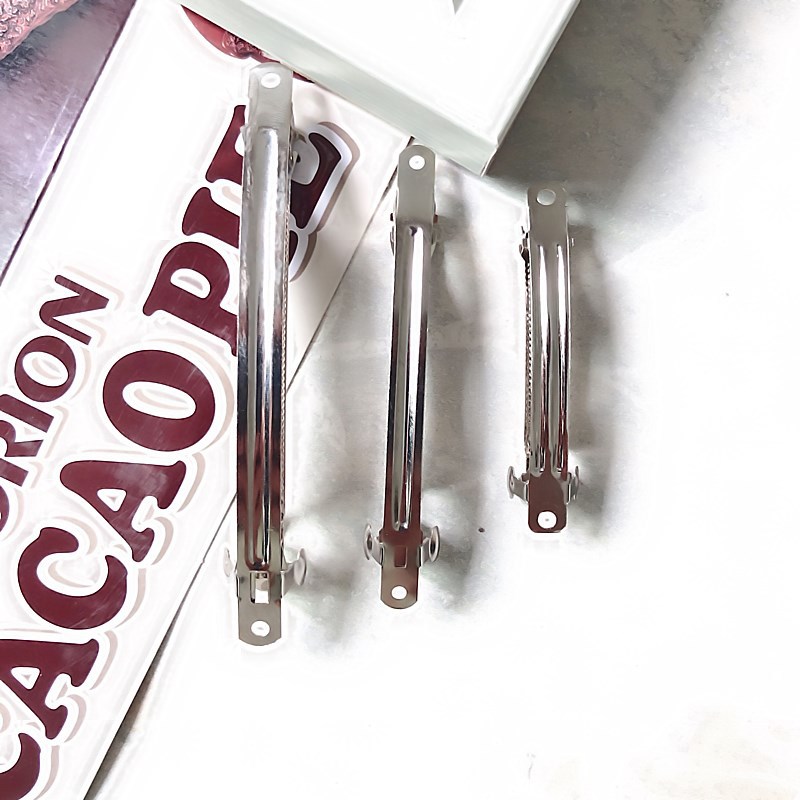 Pinzas de Resorte Profesionales de 3 Láminas - Accesorios para Cabello de Acero Inoxidable