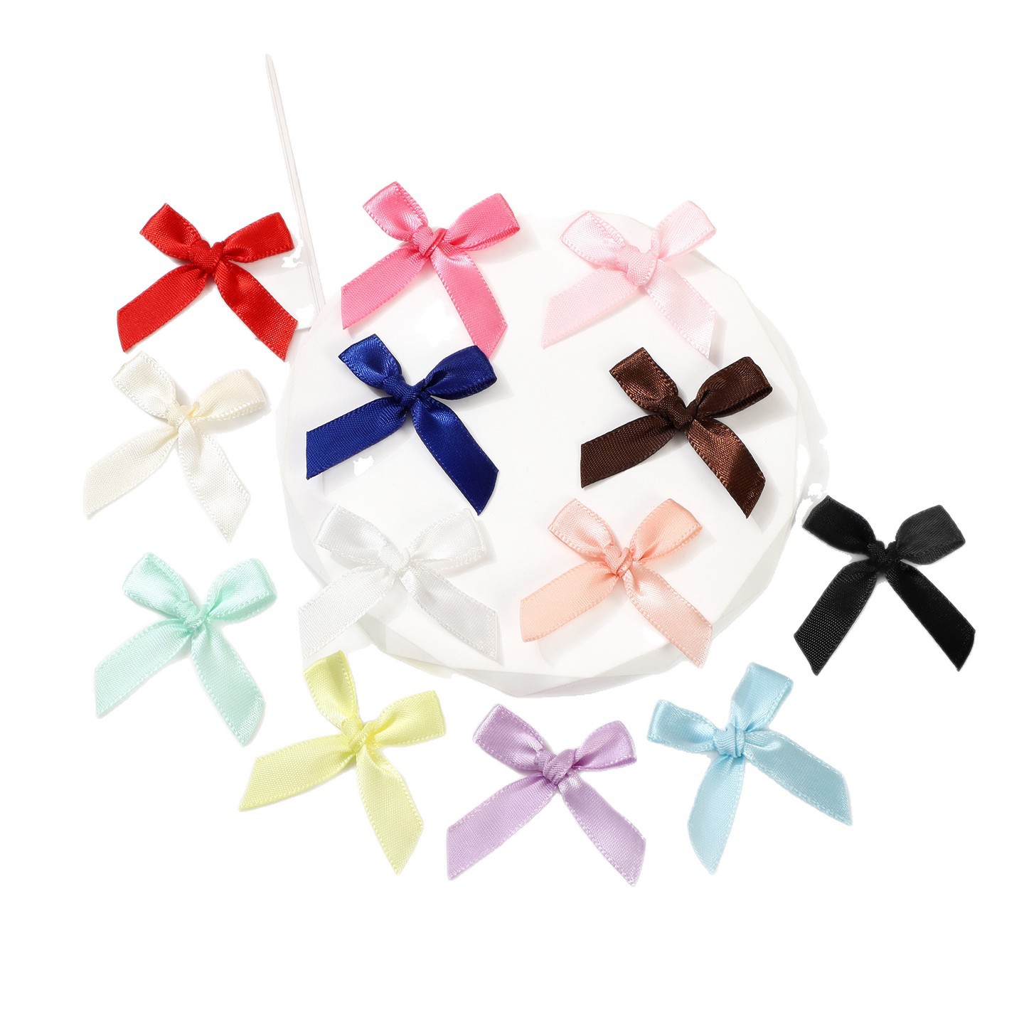 Moños de Tela en Stock - Componentes para Fabricación de Accesorios de Pelo, Ropa y Calzado - Proveedor Mayorista con Envío Inmediato 