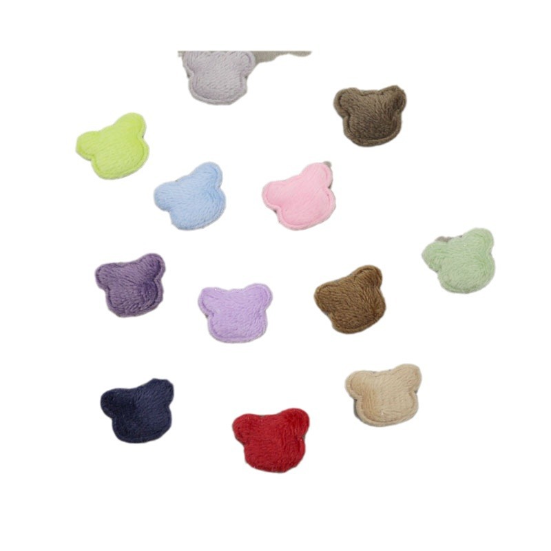 Ositos de Felpa de 2cm - Componentes para Fabricación de Accesorios de Pelo, Ropa, Calzado y Productos para Mascotas - Proveedor Mayorista