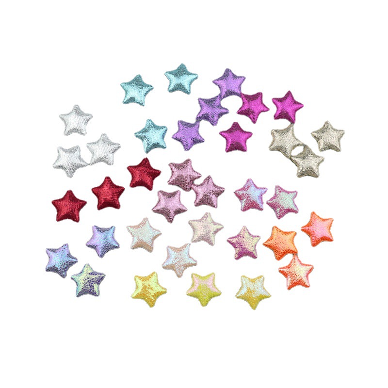 Estrellas Brillantes para Accesorios - Componentes con Acabado Luminoso para Fabricación de Accesorios de Pelo, Juguetes y Ropa - Proveedor Mayorista 