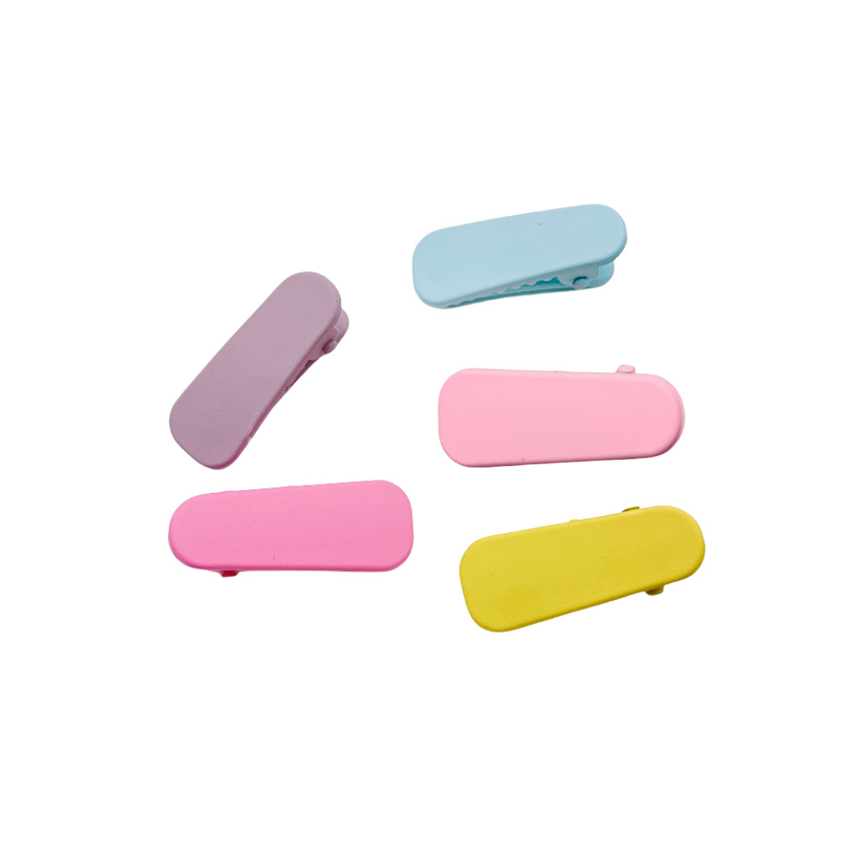 Pinzas de Pato Infantiles en Colores Pastel - Accesorios para Cabello con Esmalte Premium