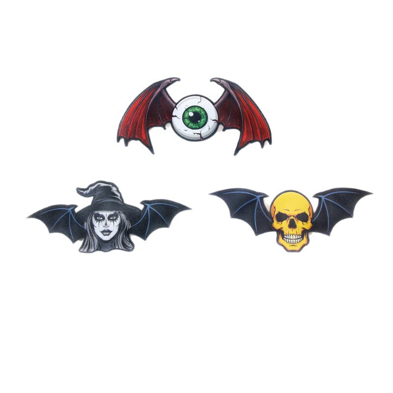 Murciélagos 3D Brillantes para Halloween - Lote de 60 Unidades para Decoración de Pared - Simulación Realista con Efecto de Luz - Para Fiestas, Hogares y Mayoristas