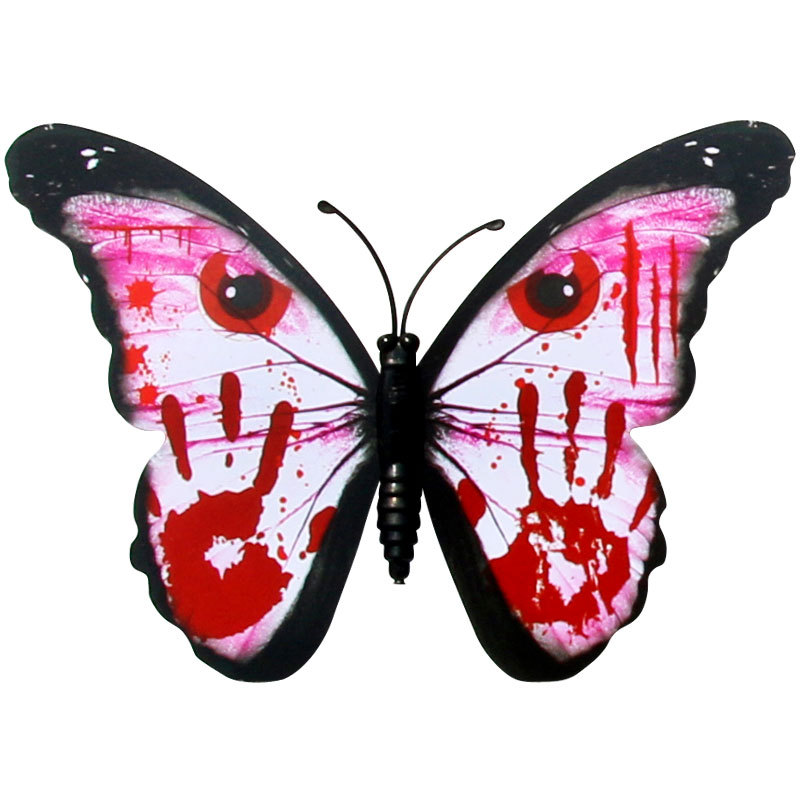 Lote de 12 Mariposas 3D para Navidad y Halloween - Decoración de Pared con Colores Vibrantes para Hogar y Fiestas - Suministro Directo para Mayoristas