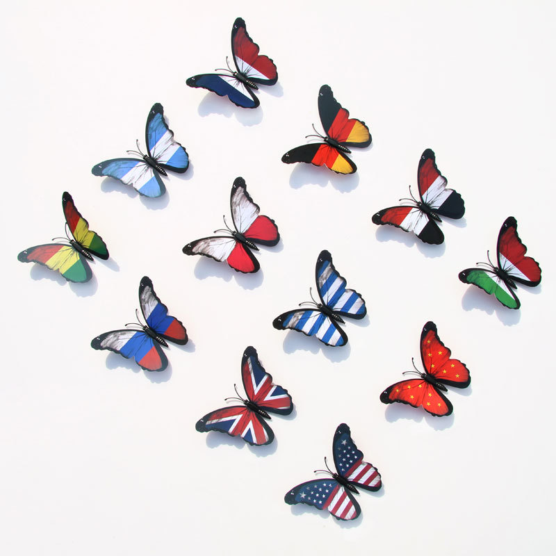 Mariposas Magnéticas 3D de Colores para Nevera y Pared - Adhesivos Creativos para Decoración del Hogar - Ideales para Amazon FBA y Mayoristas