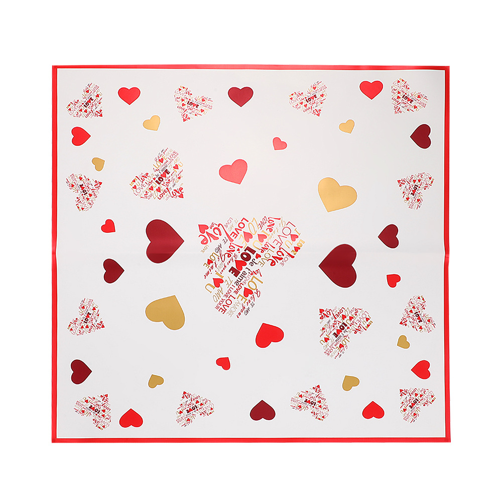 Papel para Envolver Flores 'Qixi - Amor Puro' - Diseño Temático para San Valentín Chino - Suministro Exclusivo para Mayoristas con Previsión de Temporada