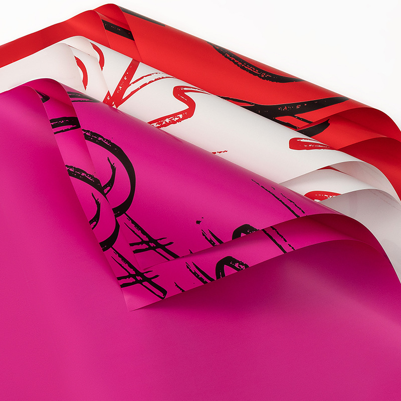 Papel para Flores de Exportación - Nuevo Diseño 2024 - Estilo Europeo Elegante (Tipo Ouya) Impermeable con Estampado - Venta al por Mayor para Distribuidores