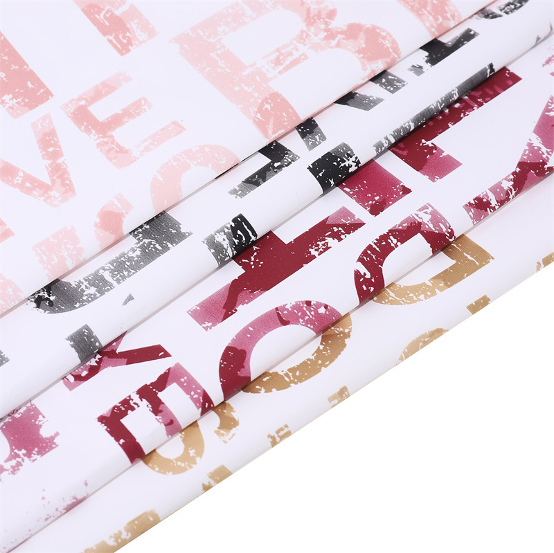 Papel para Envolver Flores con Estilo Vintage Retro - Para Floristerías, Negocios de Regalo y Mayoristas - Embalaje de Exportación (Pedido Mínimo 100 Rollos)