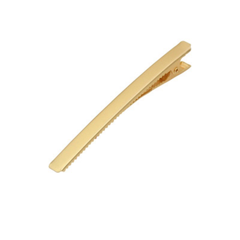 Pinzas de Pato Reforzadas para DIY - Accesorios Metálicos para Cabello con Estilo Minimalista