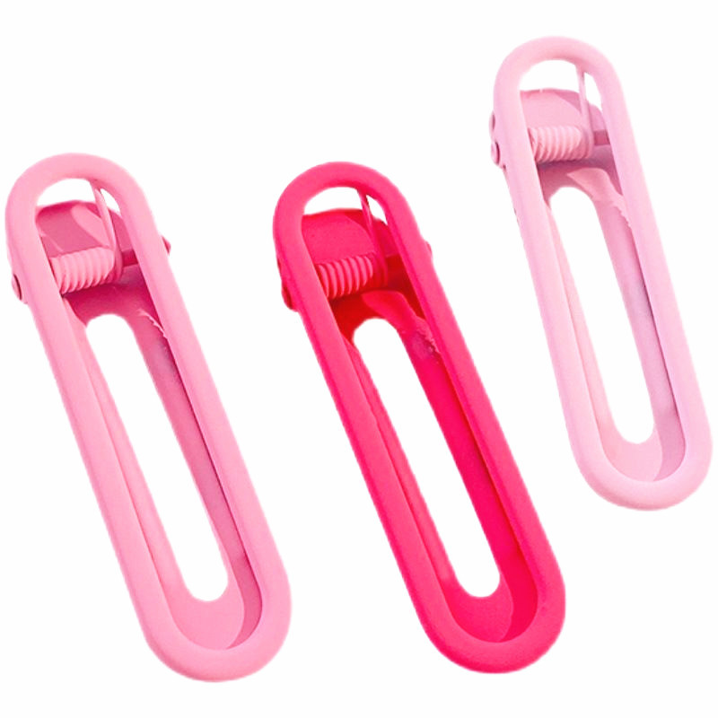 Pinzas de Pato en Colores Pastel - Broches Laterales con Acabado en Esmalte 