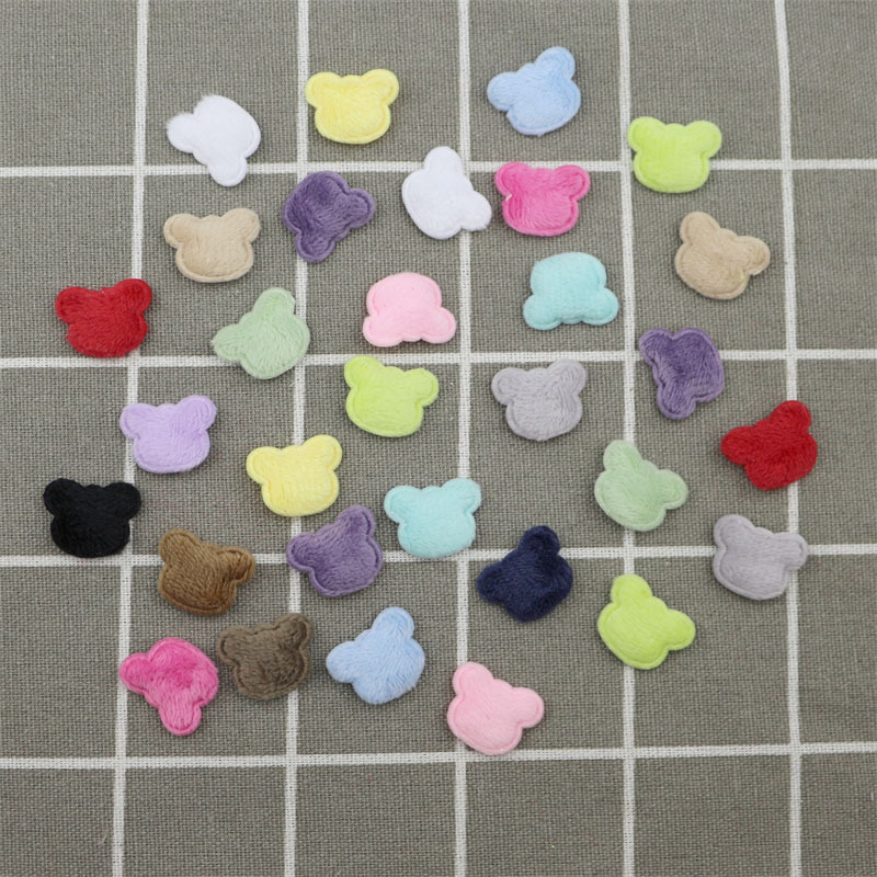 Ositos de Felpa de 2cm - Componentes para Fabricación de Accesorios de Pelo, Ropa, Calzado y Productos para Mascotas - Proveedor Mayorista