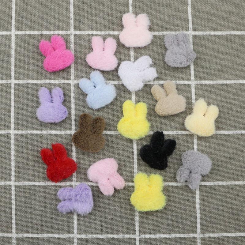 Conejos Mini de Piel Sintética de 2.3cm - Componentes para Fabricación de Accesorios de Pelo, Ropa, Juguetes y Manualidades - Proveedor Mayorista