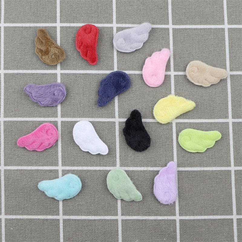 Alas de Felpa Doble Cara de 3cm - Componentes para Fabricación de Accesorios de Pelo, Ropa y Juguetes - Proveedor Mayorista