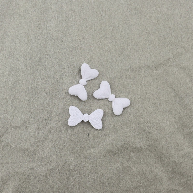 Moños de Tela Aterciopelada de 1.5cm - Componentes de Precisión para Fabricación de Accesorios de Pelo, Ropa, Calzado y Manualidades - Proveedor Mayorista 