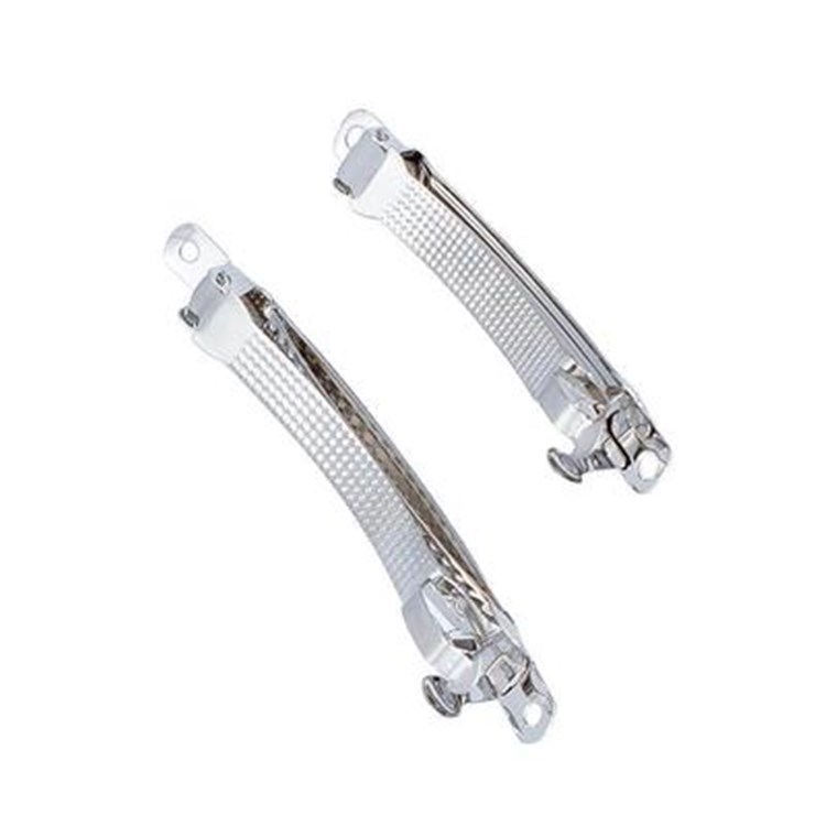 Pinzas de Resorte Profesionales de 3 Láminas - Accesorios para Cabello de Acero Inoxidable