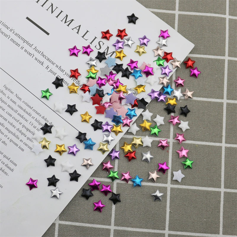 Estrellas Mini Doradas de 1cm - Componentes para Fabricación de Accesorios de Pelo, Ropa, Calzado y Manualidades - Proveedor Mayorista