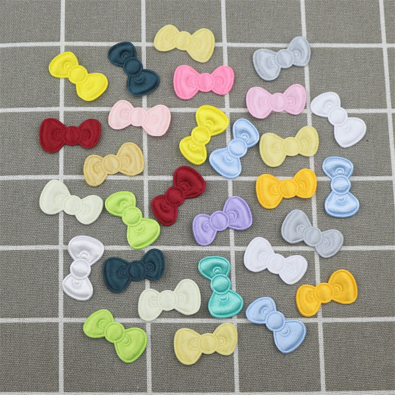 Moños de Satén de 3cm - Componentes para Fabricación de Accesorios de Pelo, Ropa, Juguetes y Corbata - Proveedor Mayorista