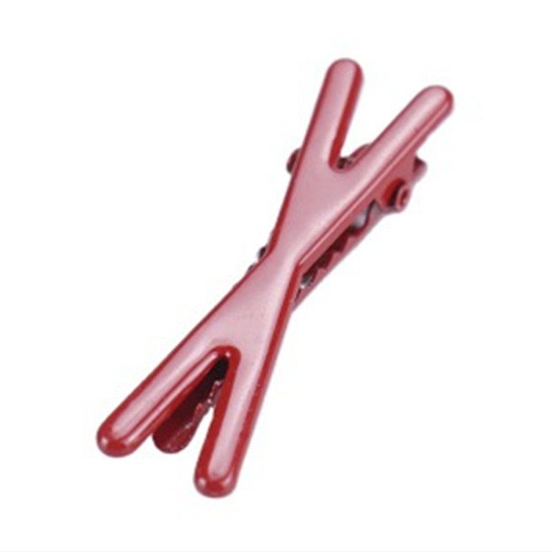 Set de Pinzas Cruzadas Coreanas en Colores Primavera - Accesorios para Cabello con Esmalte de Moda