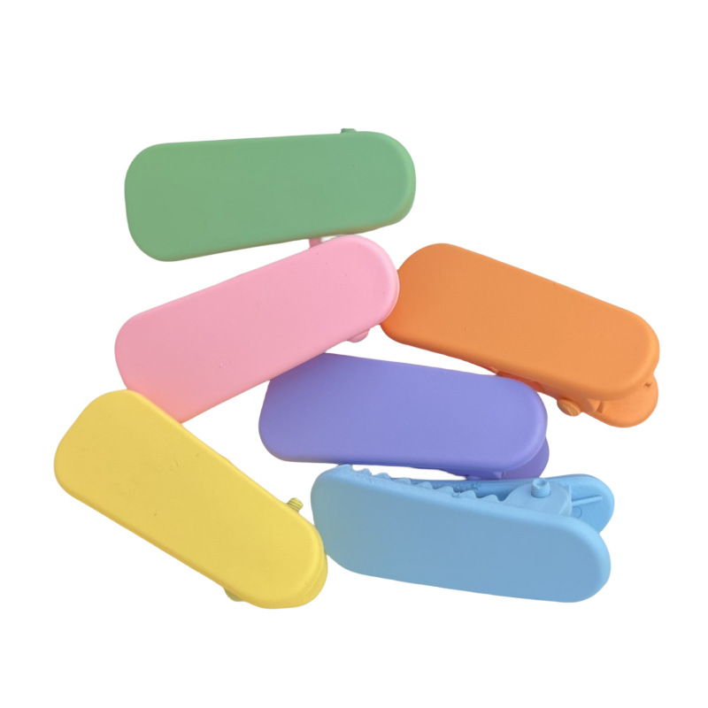 Pinzas de Pato Infantiles en Colores Pastel - Accesorios para Cabello con Esmalte Premium