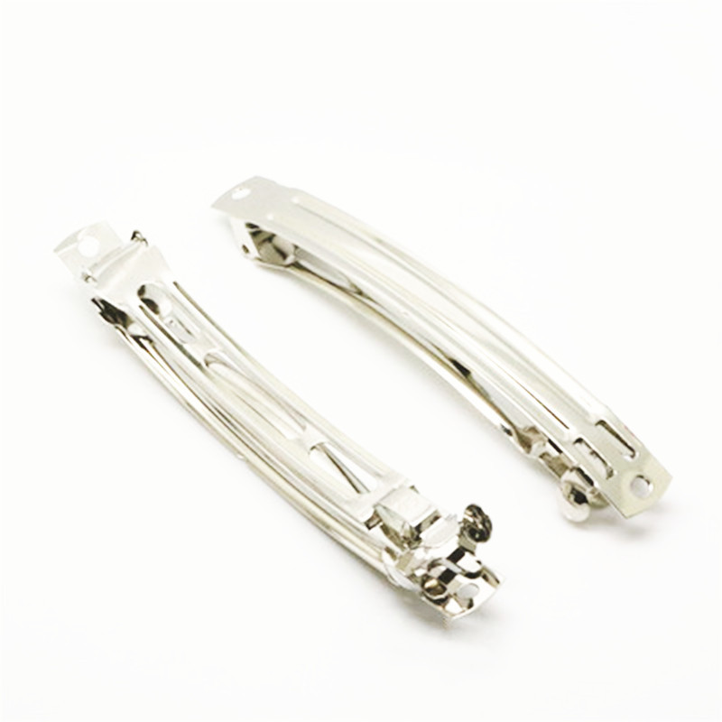 Pinzas de Resorte Coreanas de 10CM - Juego de 3 Láminas de Acero para Cabello