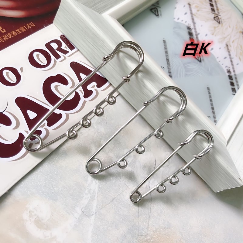 Broches de Seguridad Coreanos Premium - Alfileres de Solapa con Revestimiento Electrolítico