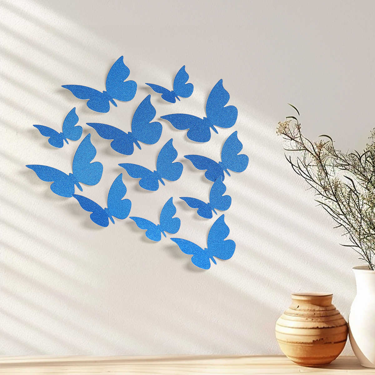 Mariposas Adhesivas Decorativas al Mayoreo - Láminas de Vinil con Corte Laser en Colores Pastel (Macarons) - Para Decoración de Pared, Eventos y Escaparatismo - Mín. 500 pzas