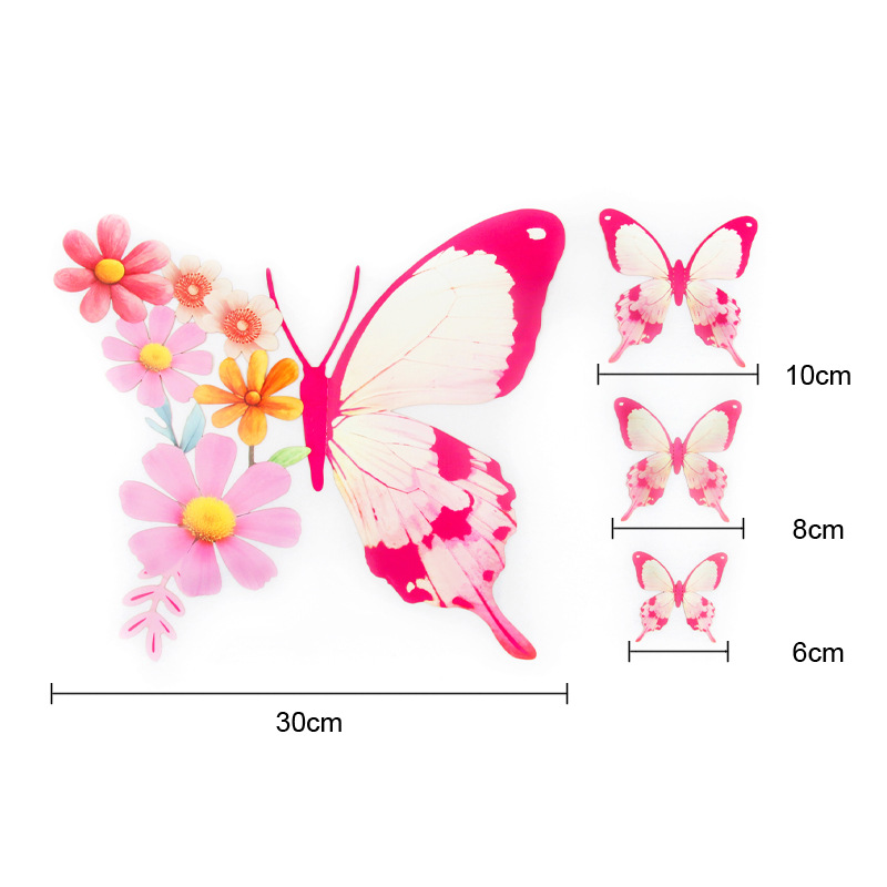 Mariposas de Papel Gigantes 3D para Bodas - Decoración Elegante para Salones, Escaparates y Sesiones de Fotos - Arte Papel de Lujo para Eventos y Mayoristas