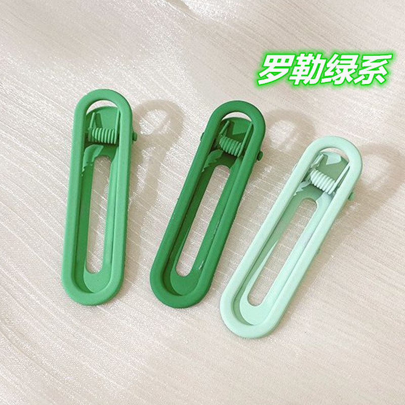 Pinzas de Pato en Colores Pastel - Broches Laterales con Acabado en Esmalte 