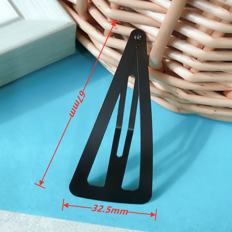 Broches BB Coreanos Premium en Forma de Lágrima - Accesorios para Cabello con Revestimiento Electrolítico