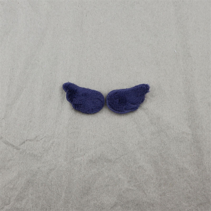 Alas de Felpa Doble Cara de 3cm - Componentes para Fabricación de Accesorios de Pelo, Ropa y Juguetes - Proveedor Mayorista