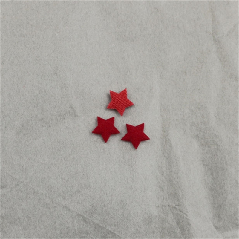 Estrellas de Tela Aterciopelada de 1.3cm - Componentes de Precisión para Fabricación de Accesorios de Pelo, Ropa y Manualidades - Proveedor Mayorista