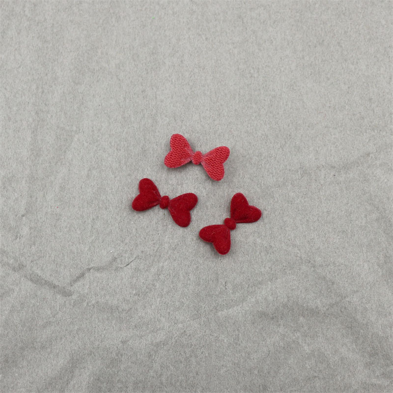 Moños de Tela Aterciopelada de 1.5cm - Componentes de Precisión para Fabricación de Accesorios de Pelo, Ropa, Calzado y Manualidades - Proveedor Mayorista 