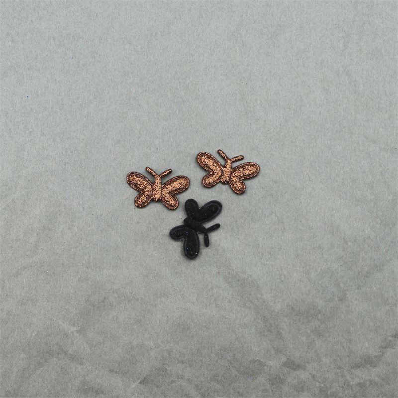 Mariposas Brillantes de Colores con Purpurina - Componentes para Fabricación de Accesorios de Pelo, Juguetes y Manualidades - Proveedor Mayorista